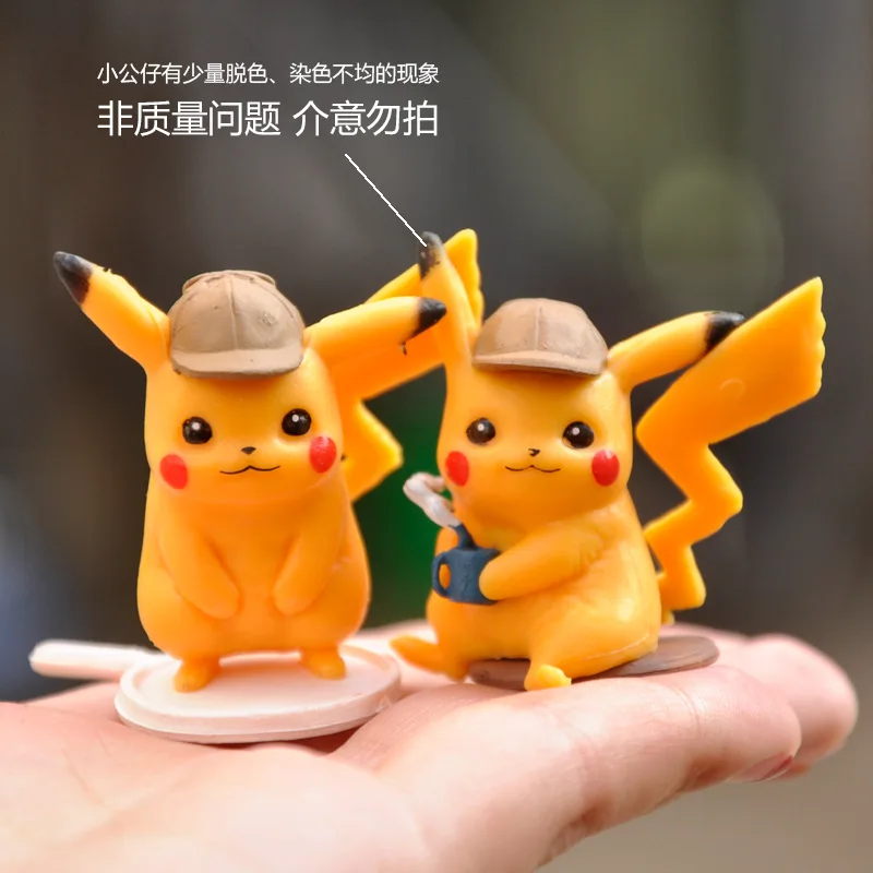 10 sztuk/zestaw Pokemon Pikachu figurki zabawki DIY kieszonkowy potwór pcv model kolekcjonerski zabawki dla dzieci urodziny zabawki prezenty