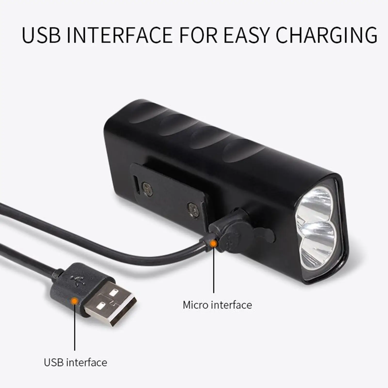 

Bike Lights Rechargeable Bright Waterproof 360 Rotation Front Bike Light With Multi Modes For Night Riding Road Cycling