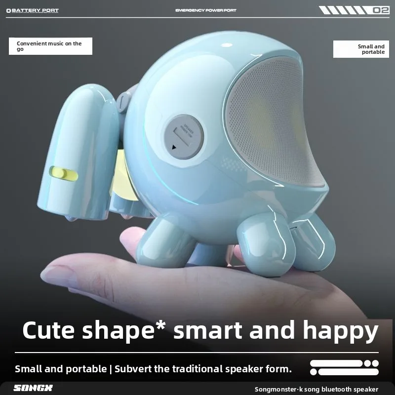 SONGX 음식 소리 비스트 K 노래 오디오 블루투스 스피커 무선 미니 가족 KTV 노래 마이크 야외 휴대용