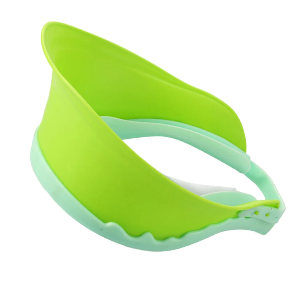 قبعة استحمام للأطفال، شامبو لغسل شعر الأطفال، واقي أذن، واقيات حمام الطفل، قبعة من السيليكون #2