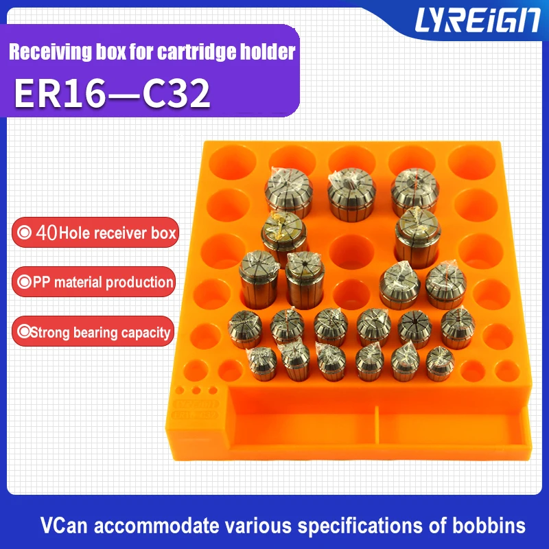 84 Holes Multifunctional Thickened Milling Cutter Reamer Drill Bit Storage Box Tool Accessories Organizer