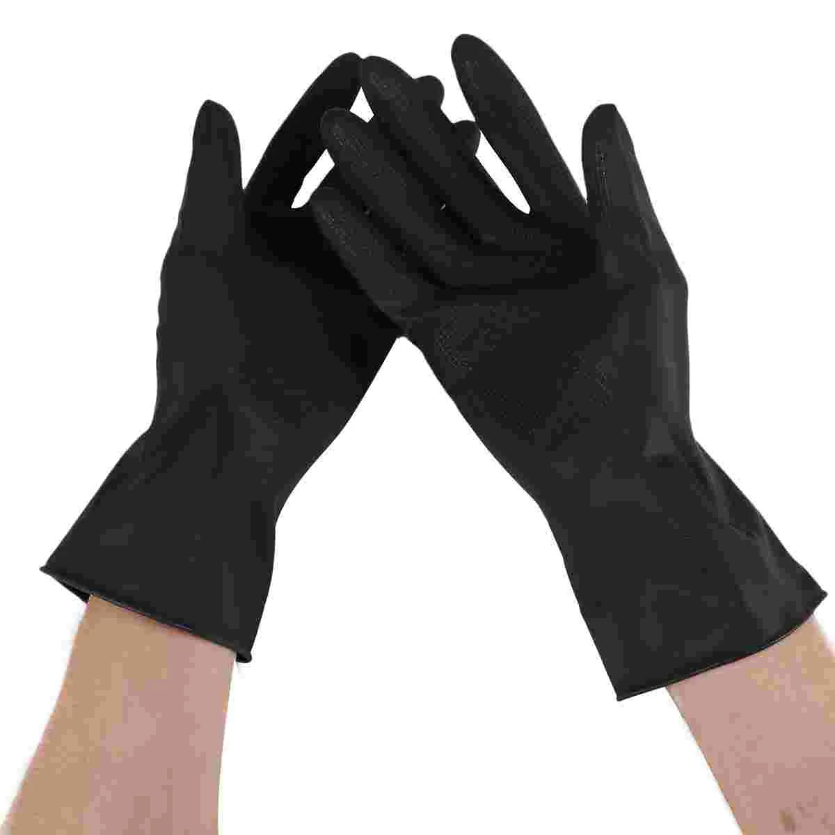 Dye Pairs Glove Size Reusable Washable Salon Styling Tools Hand Salon Gloves Protectors Hair Shampoo Gloves Hair Care