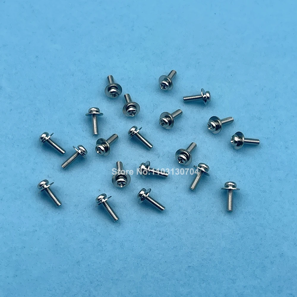 10PCS Roland Printhead DX4 Nozzle Screw For Epson DX4 DX7 Head Holder Adapter Screws Frame 31089121AS Screw Set Pan M2.3 * 8