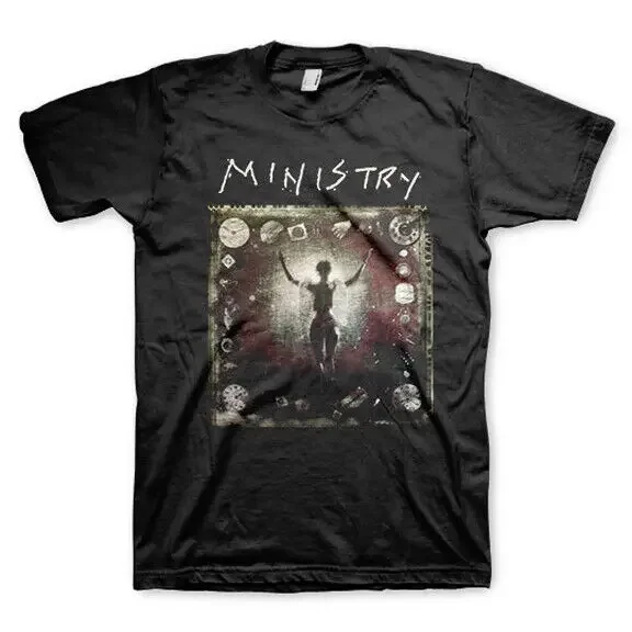 

Черная футболка с изображением министерства Псалом 69, размер M, L, XL, 2XL
