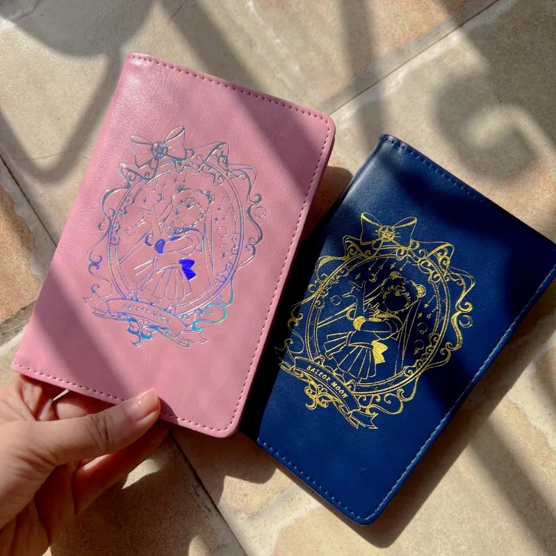 

Кошелек для паспорта «Сейлор Мун» — Премиум-класс, из искусственной кожи, с милым аниме-принтом, органайзер для проездных документов и посадочных талонов, для женщин и фанатов аниме