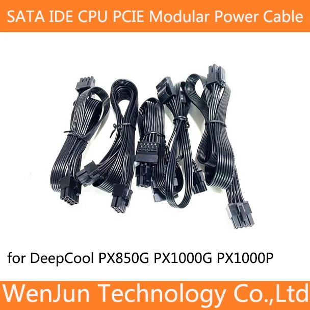 High Quality PCIe 6+2Pin CPU 8Pin(4+4) 3 SATA 3 IDE Power Su