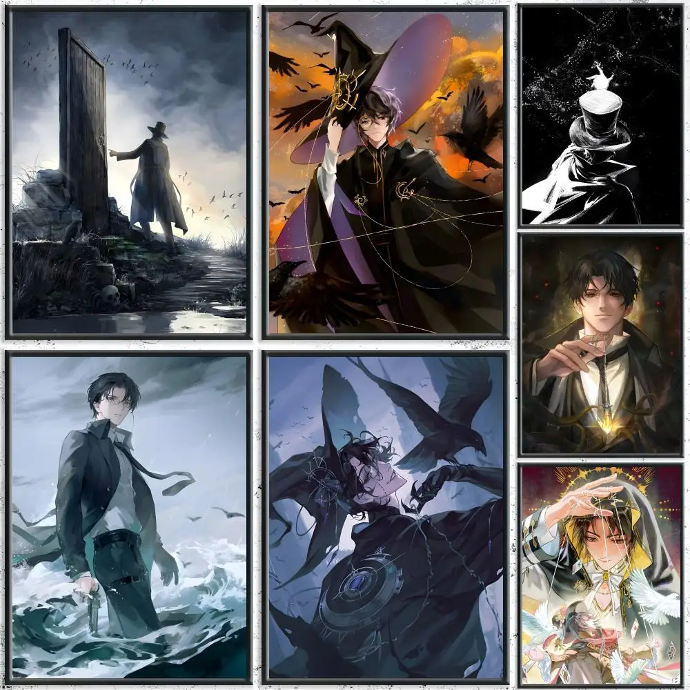 L-Lord Of Mysteries Painting Calligraphy HD Canvas Poster Crease Free Waterproof All Space Wall Decor