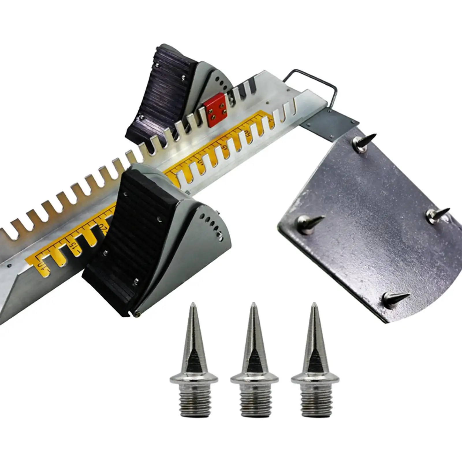 

12x Starting Block Spikes Metal M4.8 Spikes for Running Runway