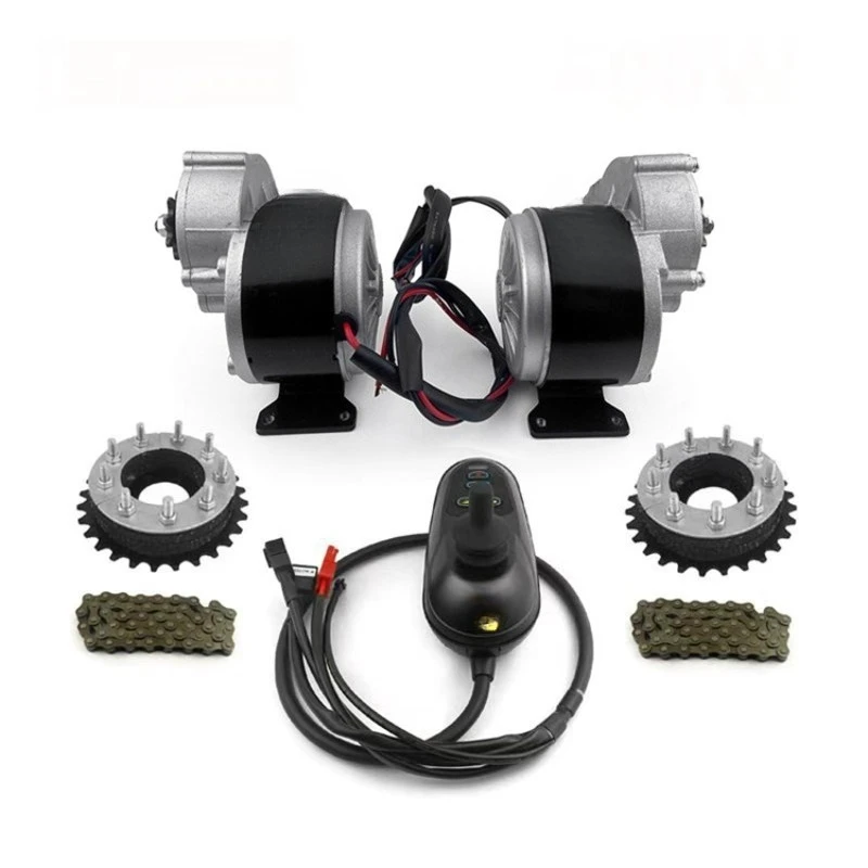 Low noise MY1016Z 250W brushed motor about 17km/h dual drive, smart home modification kit, joystick controller