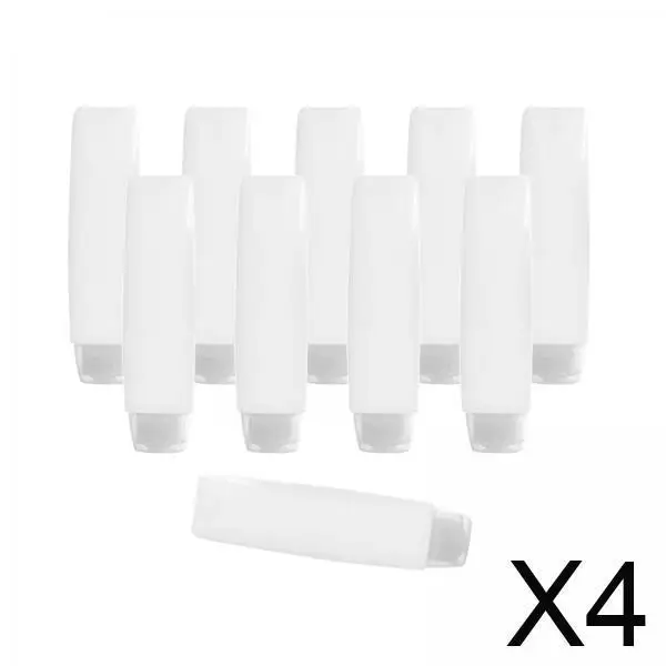 Squeeze Soft Tubes 50ml 30ml Sample Size Container for Makeup Bag Cosmetics Travel DIY Lotion