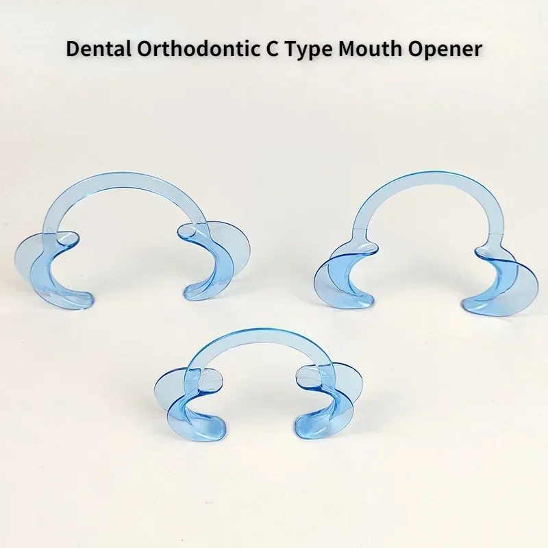 10PCs Dental Orthodontic C Type Mouth Opener Cheek Intraoral Lip Retractor Whitening Expander Dentistry Materials Accessories