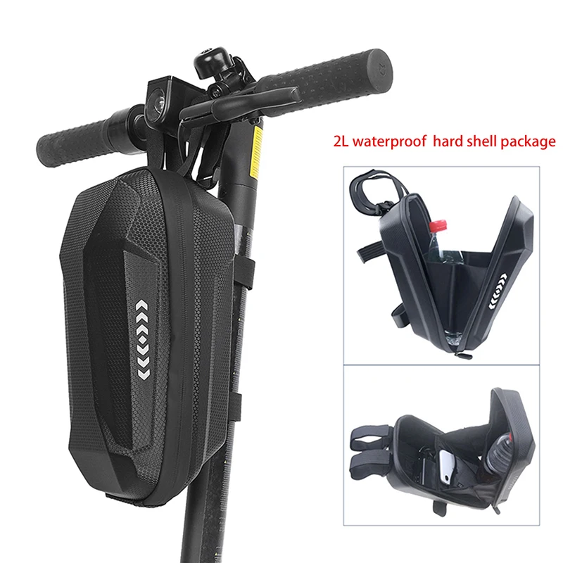 Extra Large Water-Resistant Front Handlebar Bag for Storage, Suitable for Electric Scooters and Bikes