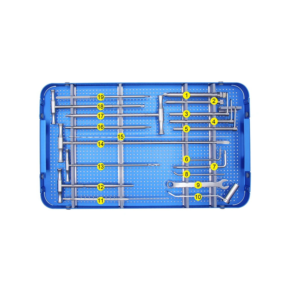 CZ meditech Expert Tibia Intramedullary Nail Instrument Set orthopedic-surgery-instruments ETNS