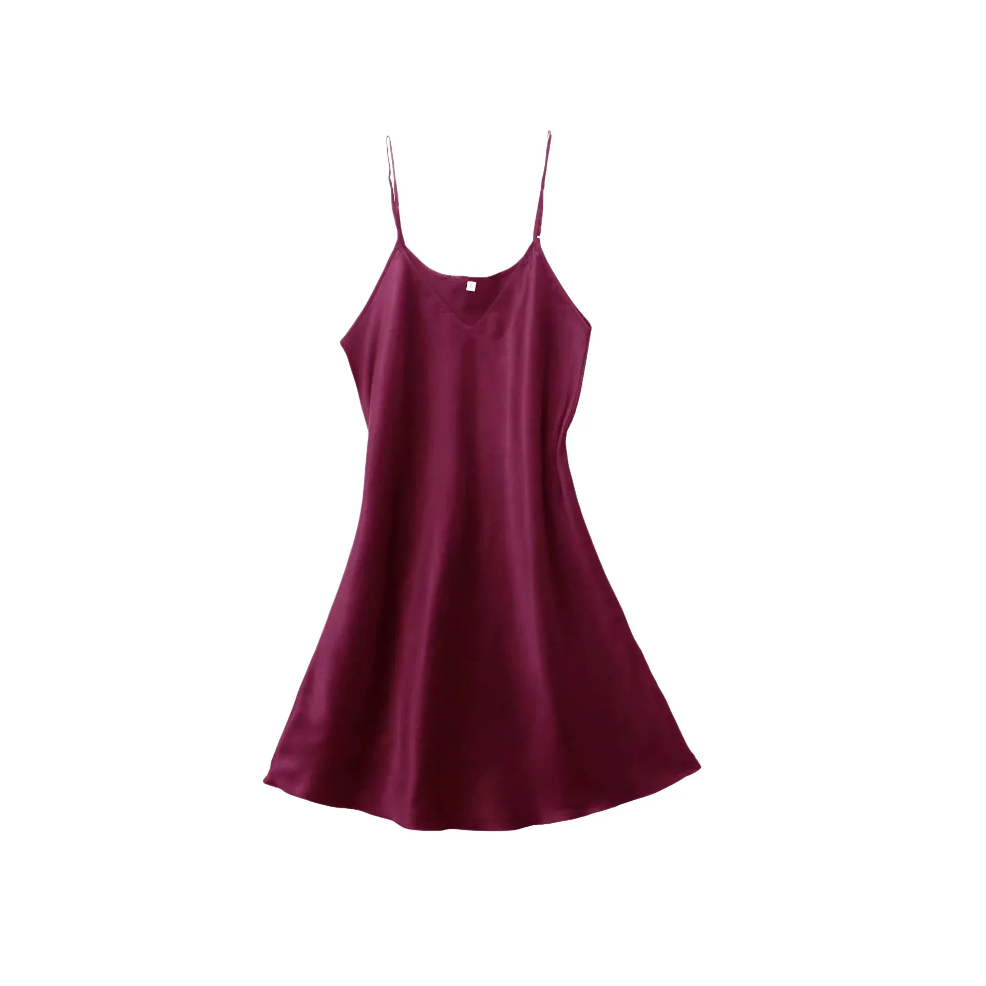 

SIMPLEJEWEL Elegant Korean Loungewear Women Soft Satin Nightgown Comfortable Casual Home Wear Soft Smooth Fabric Loungewear