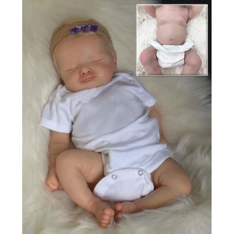 

Полноразмерные виниловые Многослойные куклы для новорожденных, 45 см