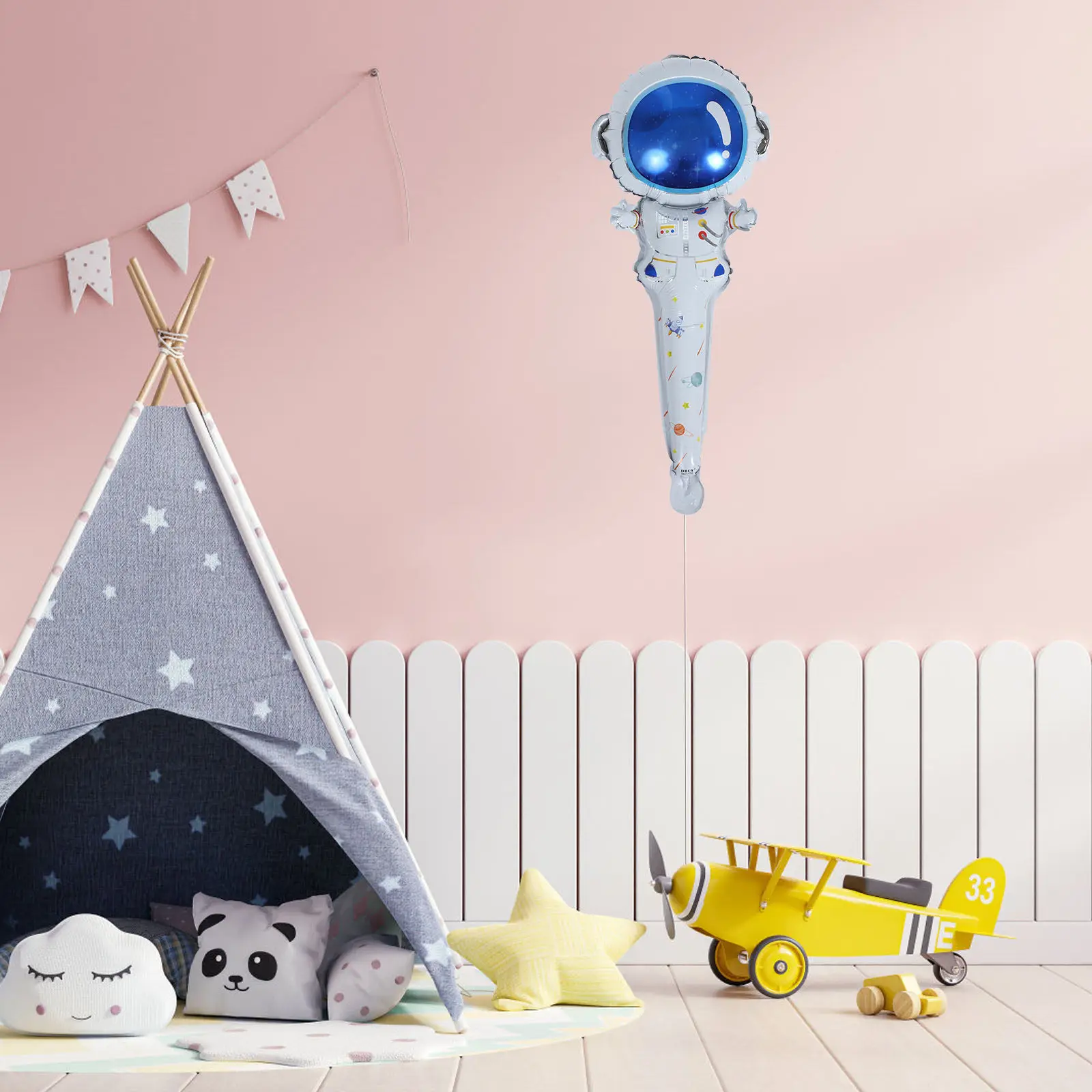 

50Pcs Astronaut Balloons Inflatable Foil Party Balloons for Birthday Photo Props Space Theme Decoration Novelty Party Supplies