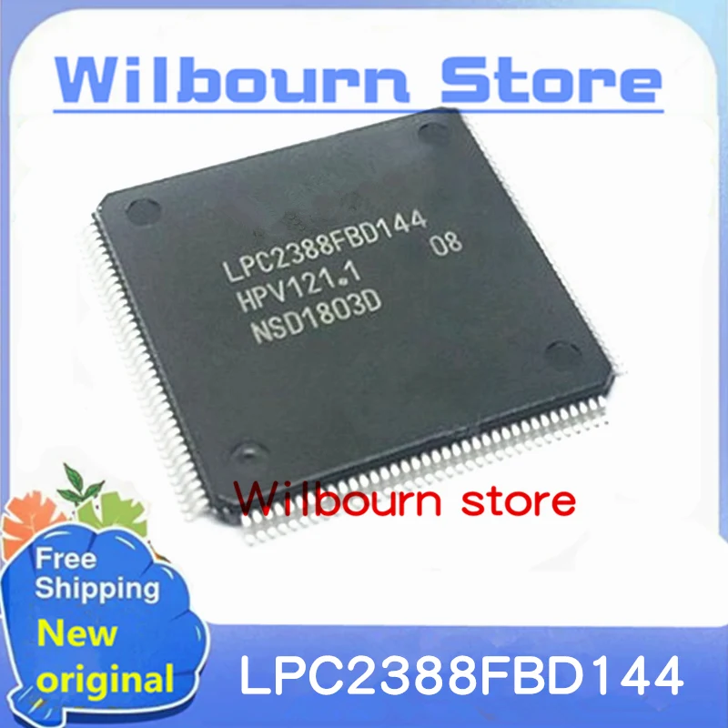 2PCS~10pcs/LOT LPC2388FBD144 LPC2388FBD144/01 LQFP144 100% New Spot stock