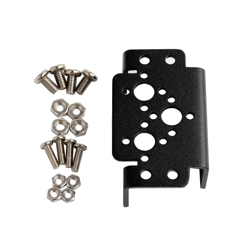 Universal Aluminum Servo Mounting Bracket for MG995 MG996R Standard Servo Motor RC Car Boat Robot Arm DIY Model Assembly