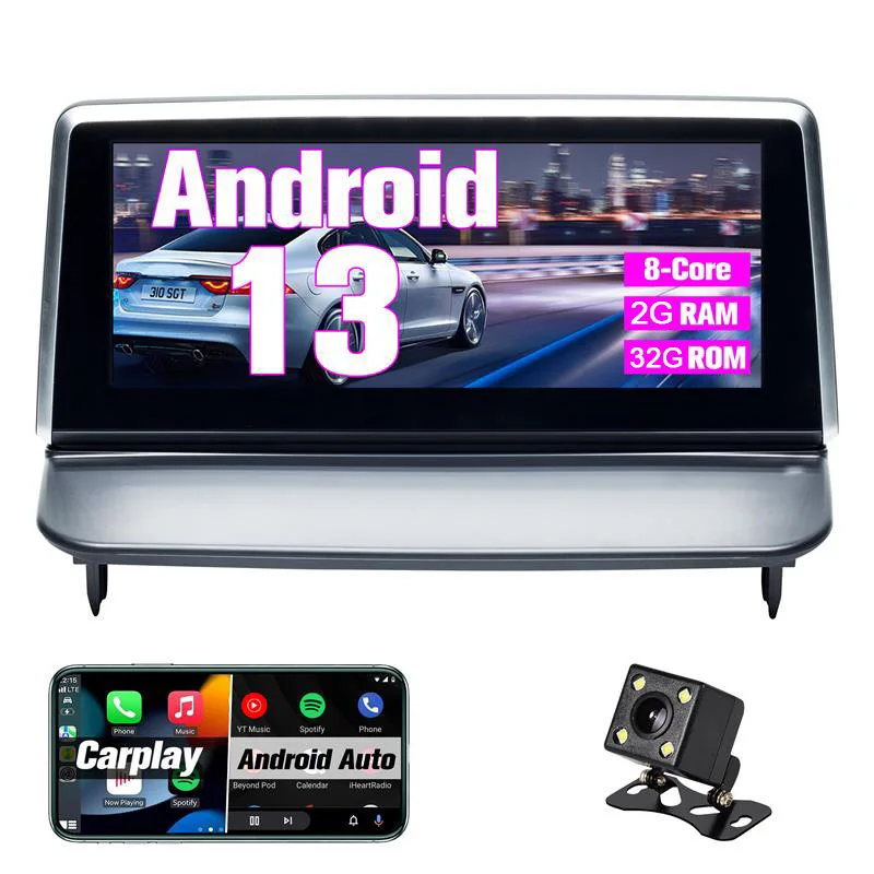 

Android car radio for Volvo S40 C30 2006-2012 stereo screen Carplay Android Auto Bluetooth GPS Navigation FM radio 8.8’ [2+32G]