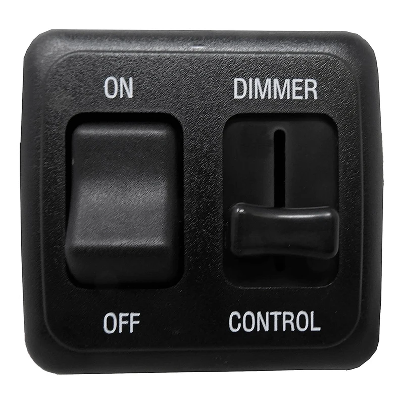 12 Volt DC Dimmer Switch Accessories For LED, Halogen, Incandescent - RV, Auto, Truck, Marine, And Strip Lighting