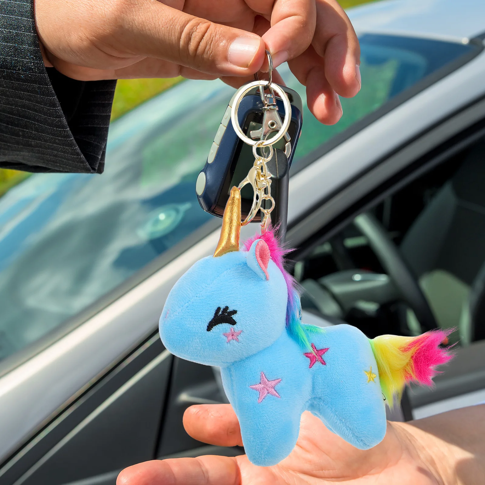 

Милый брелок с мягкими животными, подвесной подарок для детей