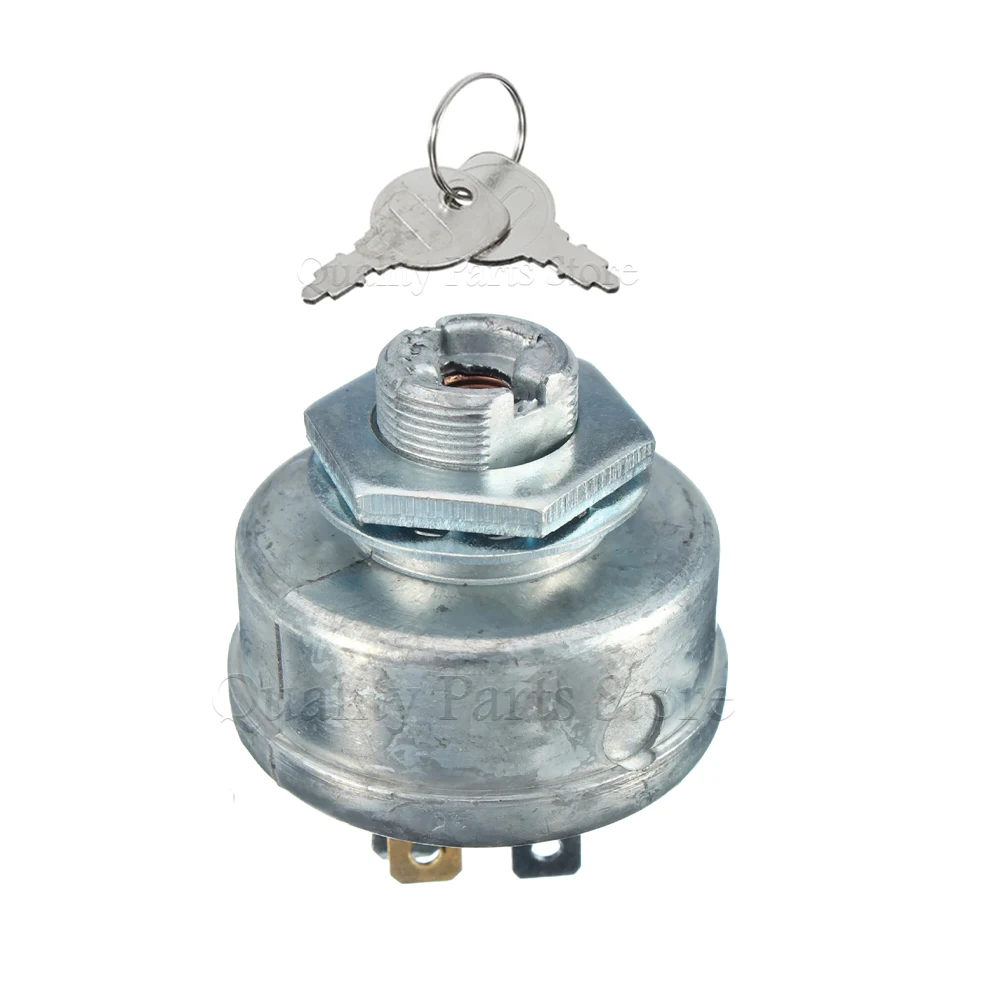Lawn Mower Ignition Starte 5 Spade Ignition Starter Switch & 2 Keys 725-0267 925-0267A For MTD 725-0267A Ride On Tractor Mower view 2