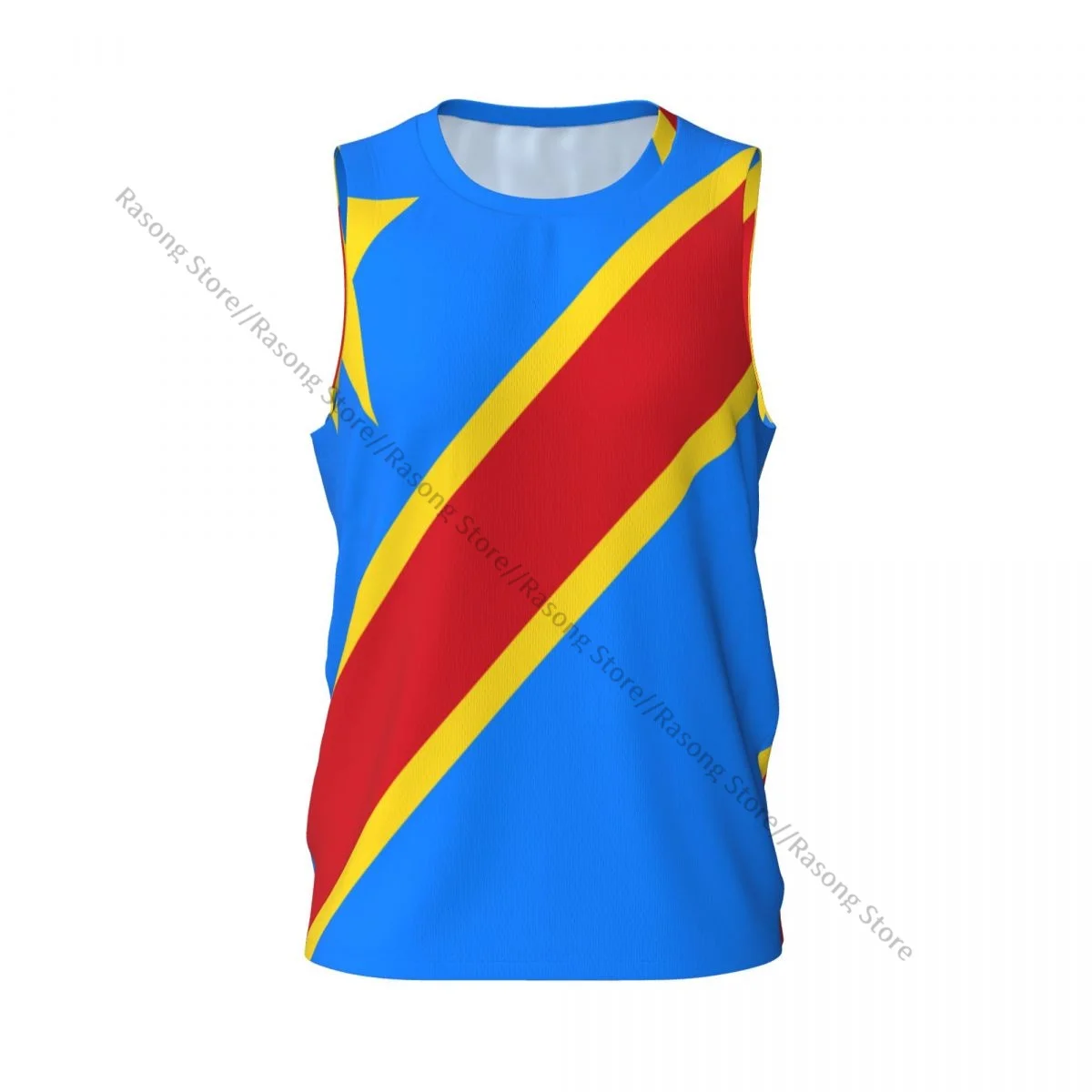 Mens Jersey Democratic Republic Of The Congo Flag High School Basketball Jersey 90S Hip Hop Movie Shirt Cosplay Clothing