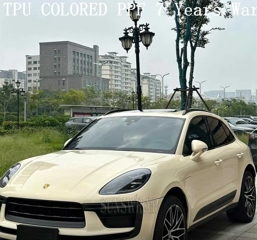 Ultra Gloss TPU PPFPaint Protection Film Crystal Khaki Milan Wrap - HydroSync Wet Application for Hypercar & Amphibious Vehicle