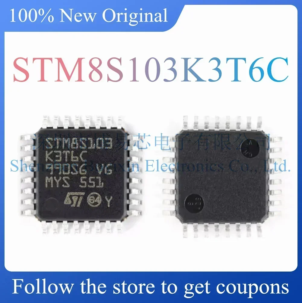 STM8S103K3T6C Тестовая плата