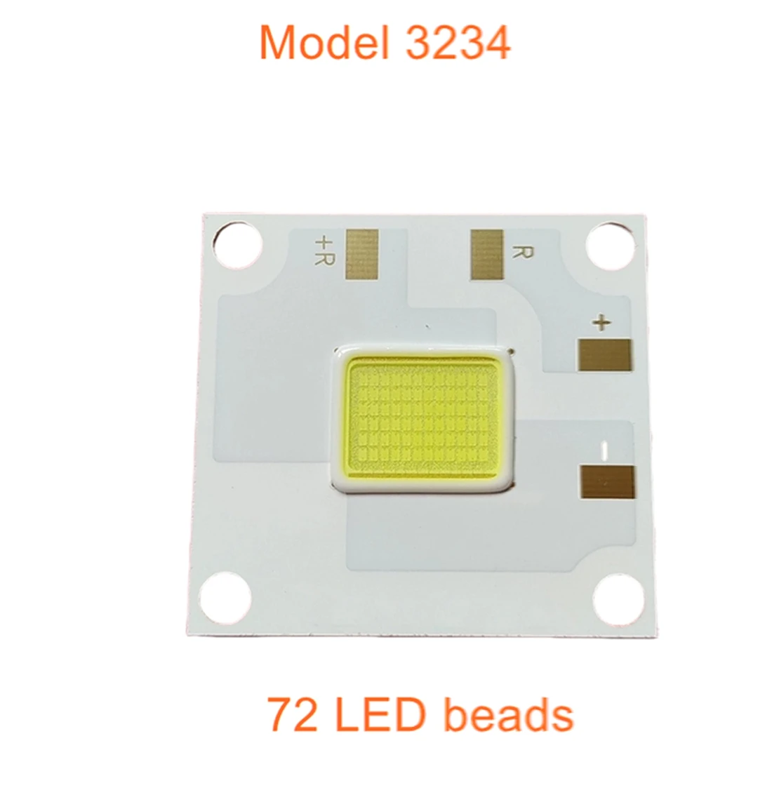Projector LED Light Source Bulb White Lighting High Brightness Lamp 18V 170W 72PC Chips 18000lm DIY Repair Video Projection Part
