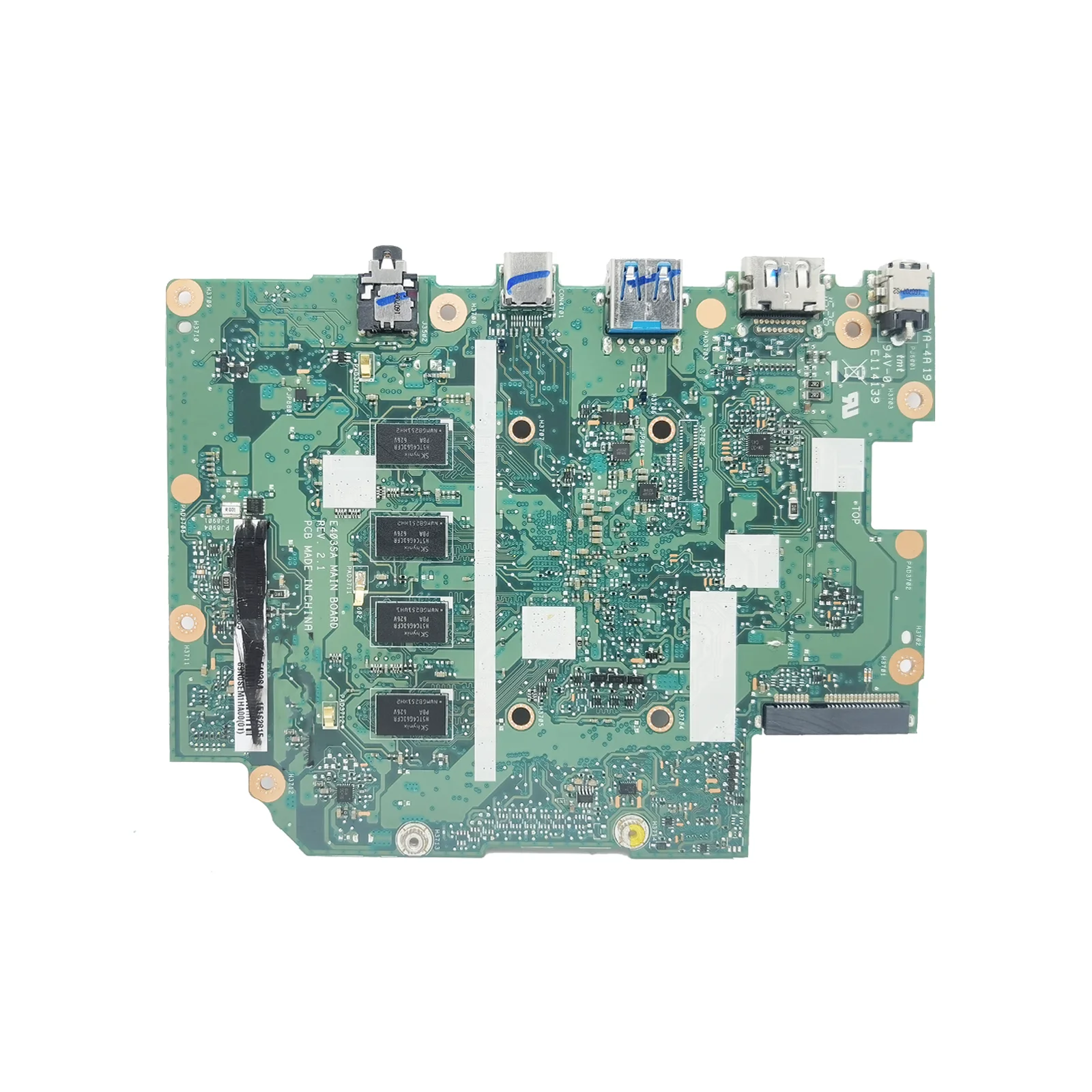 KEFU E403S Mainboard For ASUS E403SA Laptop Motherboard N3050/N3060 N3700/N3710 SSD-64G/128G 4GB/RAM MAIN BOARD TEST OK