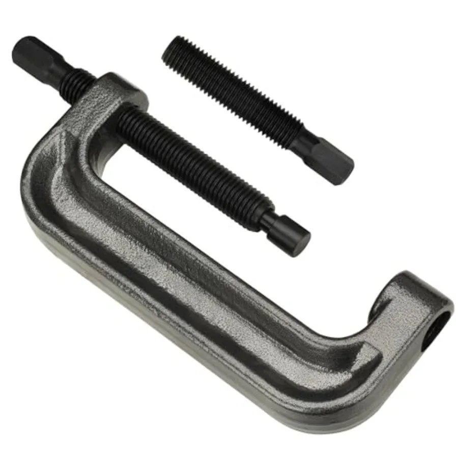 

Ball Joint Press Kit Large C-Frame Press for Ball Joints U-Joints and Wheel Studs Removes Brake Anchor Pins Press with 2 Screws
