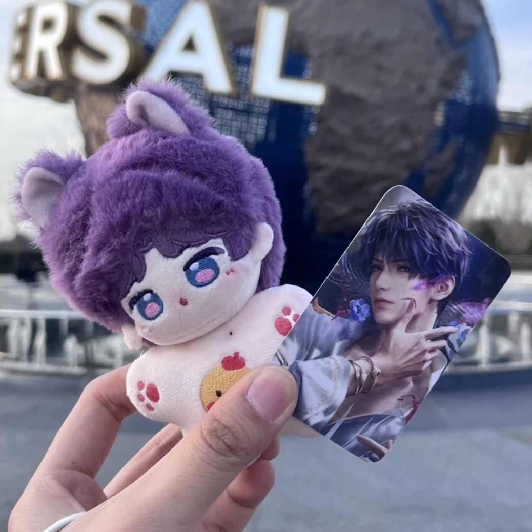 Love And Deepspace 10cm Doll Qin Che Toy Figure Cosplay Cartoon Cute Pendant Keychain Cute Gift Backpack Pendants Birthday Gifts