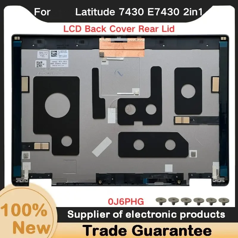 

Новинка для Latitude 7430 E7430 2 в 1, задняя крышка ЖК-дисплея, задняя крышка, корпус 0J6PHG J6PHG
