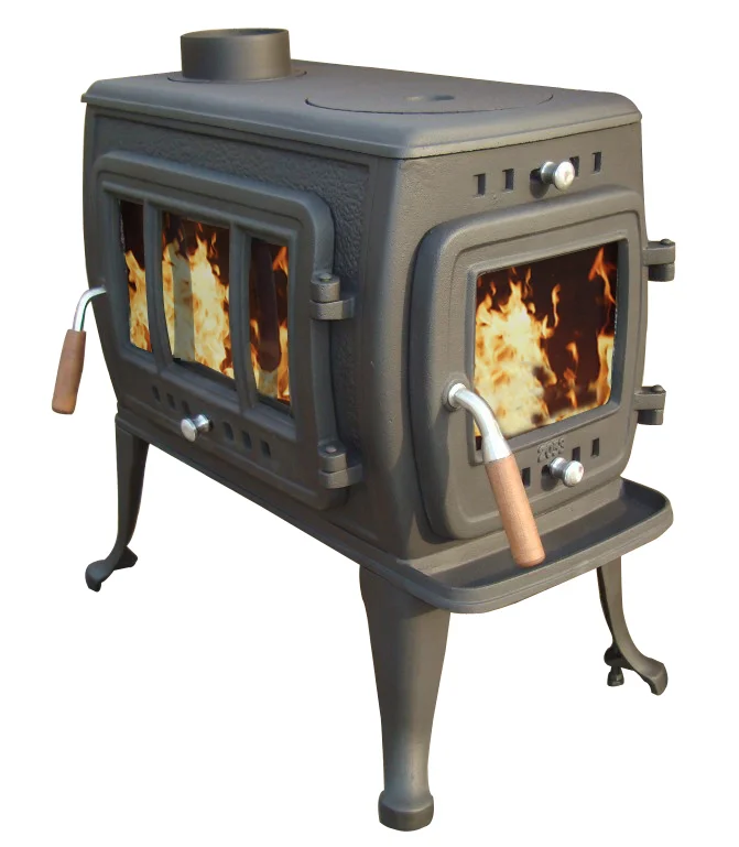 

YYHC- cooking stove cast iron wood burning stove double sided wood fireplace