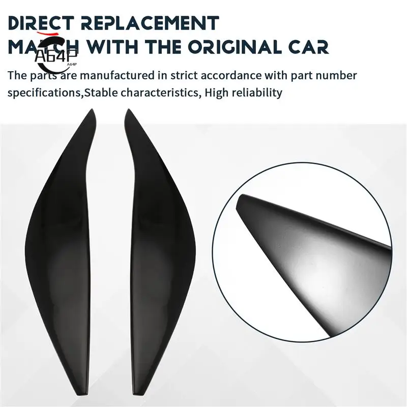 

A64P-Headlights Eyebrow Eyelids Trim Cover Sticker For Vauxhall Opel Insignia A Standard 2008-2013