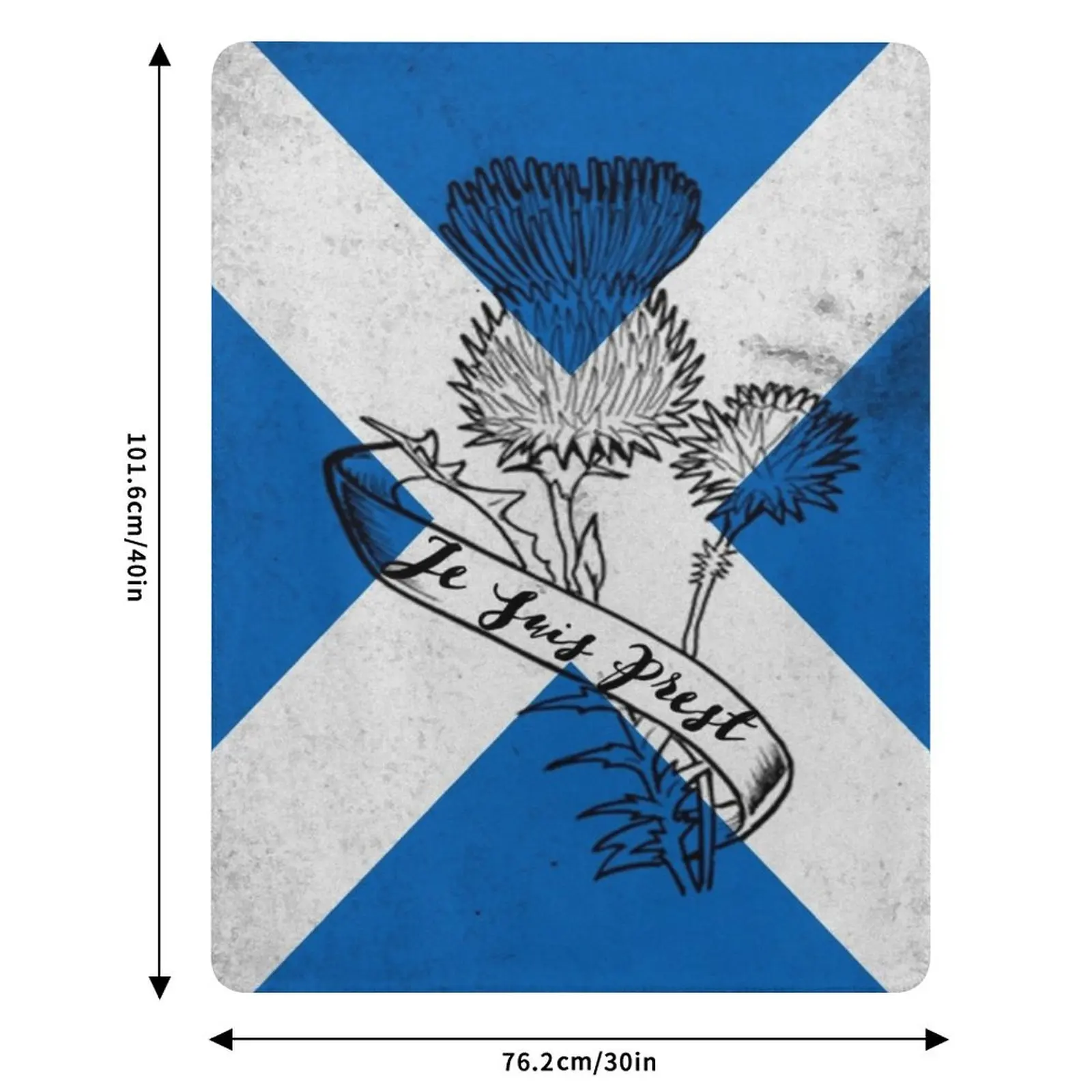 SCOTLAND FLAG Throw Blanket Multi-Purpose Blankets For Baby Cute blankets and throws Luxury Throw sofa bed Blankets 6