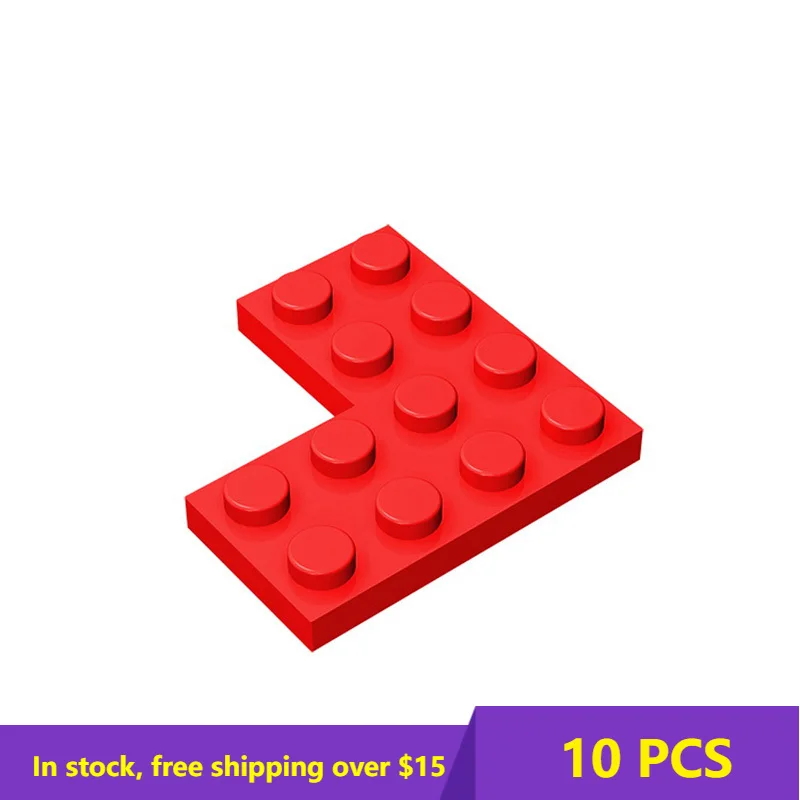 

10PCS MOC Bricks Compatible Assembles Particles 2639 4x4 For Building BlocksClassic Brand Kids enlighten bricks High-Tech Toys