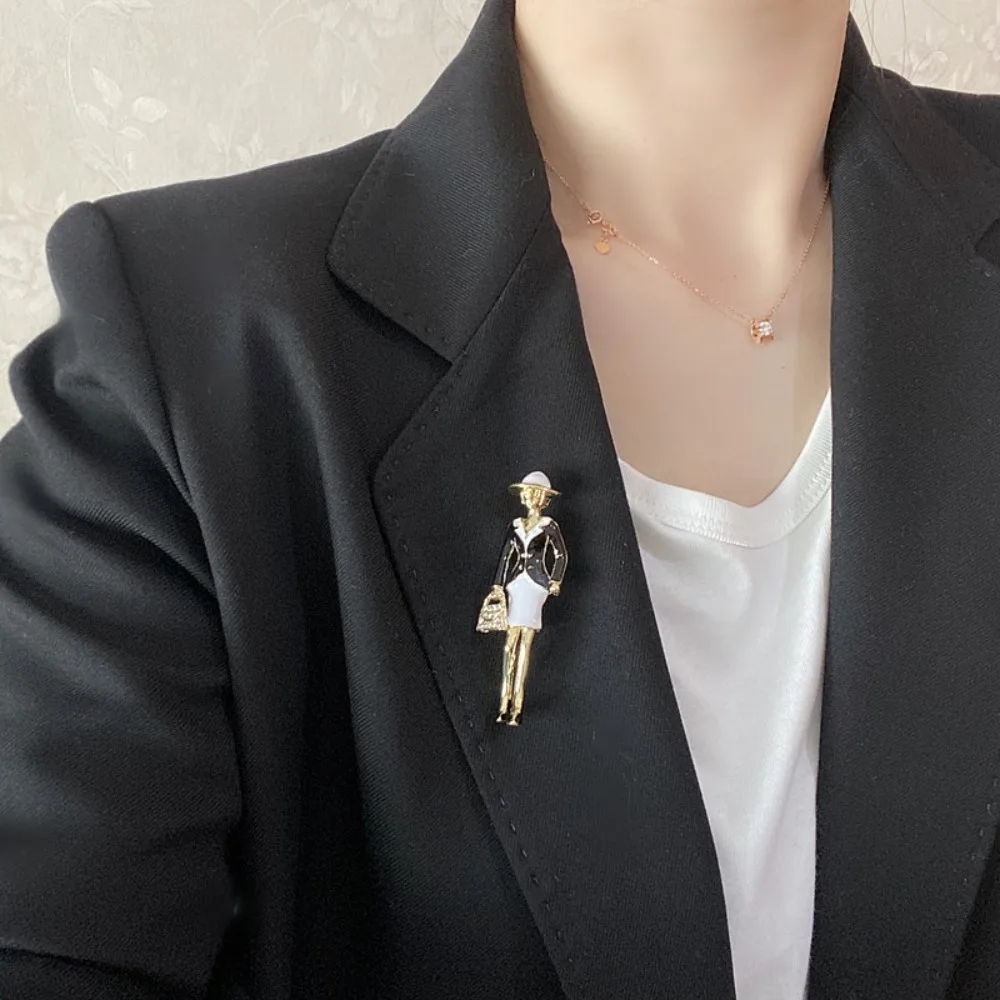 

Exquisite Sophisticated Beauty Brooch Unique Temperament Brooch Chest Flower High-end Clothing Retro Accessories