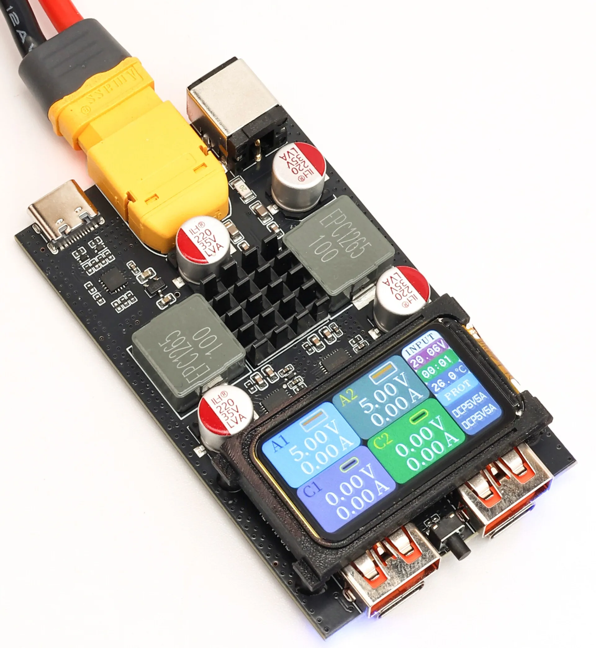 With display svooc private flash charging module, full protocol fast charging, desktop fast charging PD3.1/28V5A/280WAACC view 3