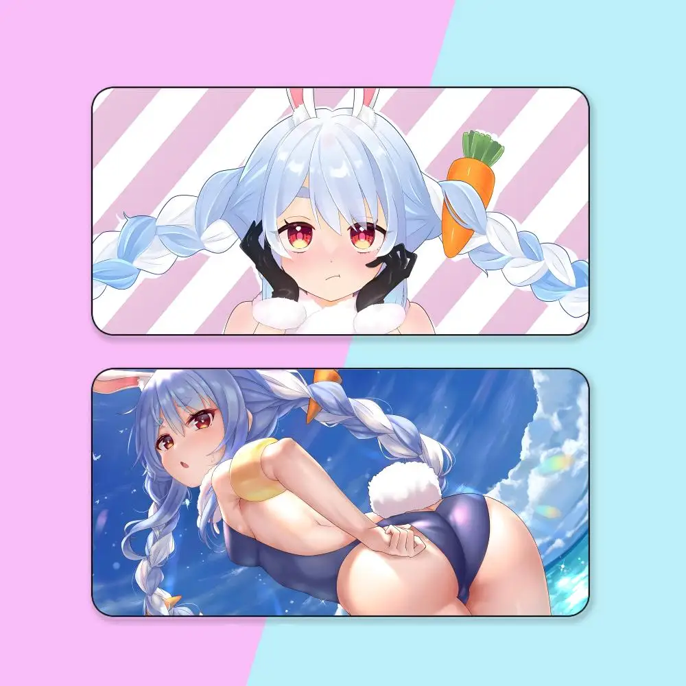 

Usada Pekora коврик для мыши резиновый компьютерный ноутбук официальная игра супер цветной принт эстетический красивый модный роскошный коврик