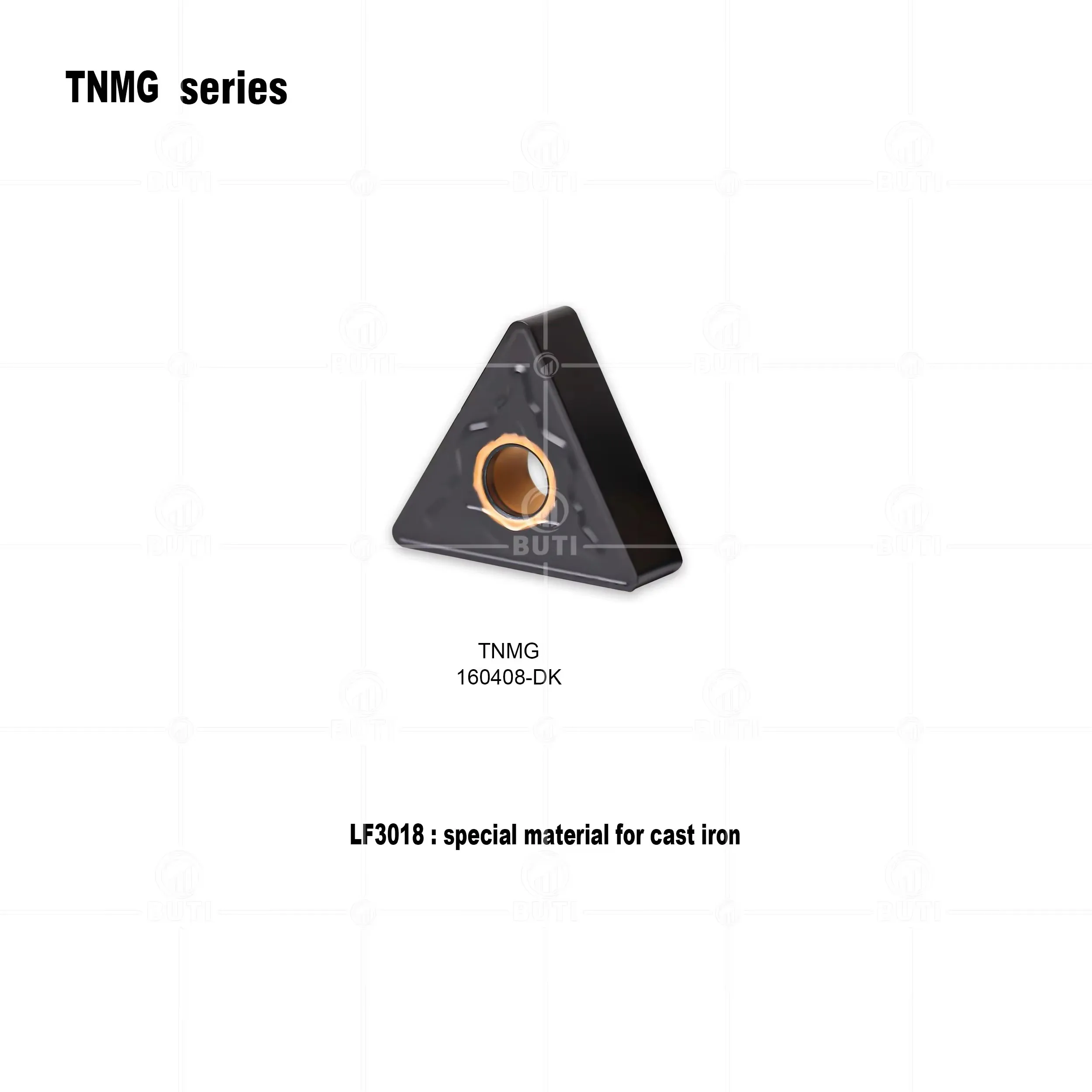TNMG Series TNMG160408-DK LF3018 DESKAR 100% Original Numerical Control Lathe Outer Circle Turning Inserts Processing Cast Iron