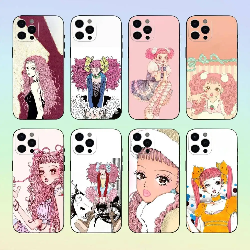 

Anime P-Paradise-es K-Kiss Phone Case Silicone Soft For IPhone 17 16 15 14 13 12 11 Black Soft Silicone case