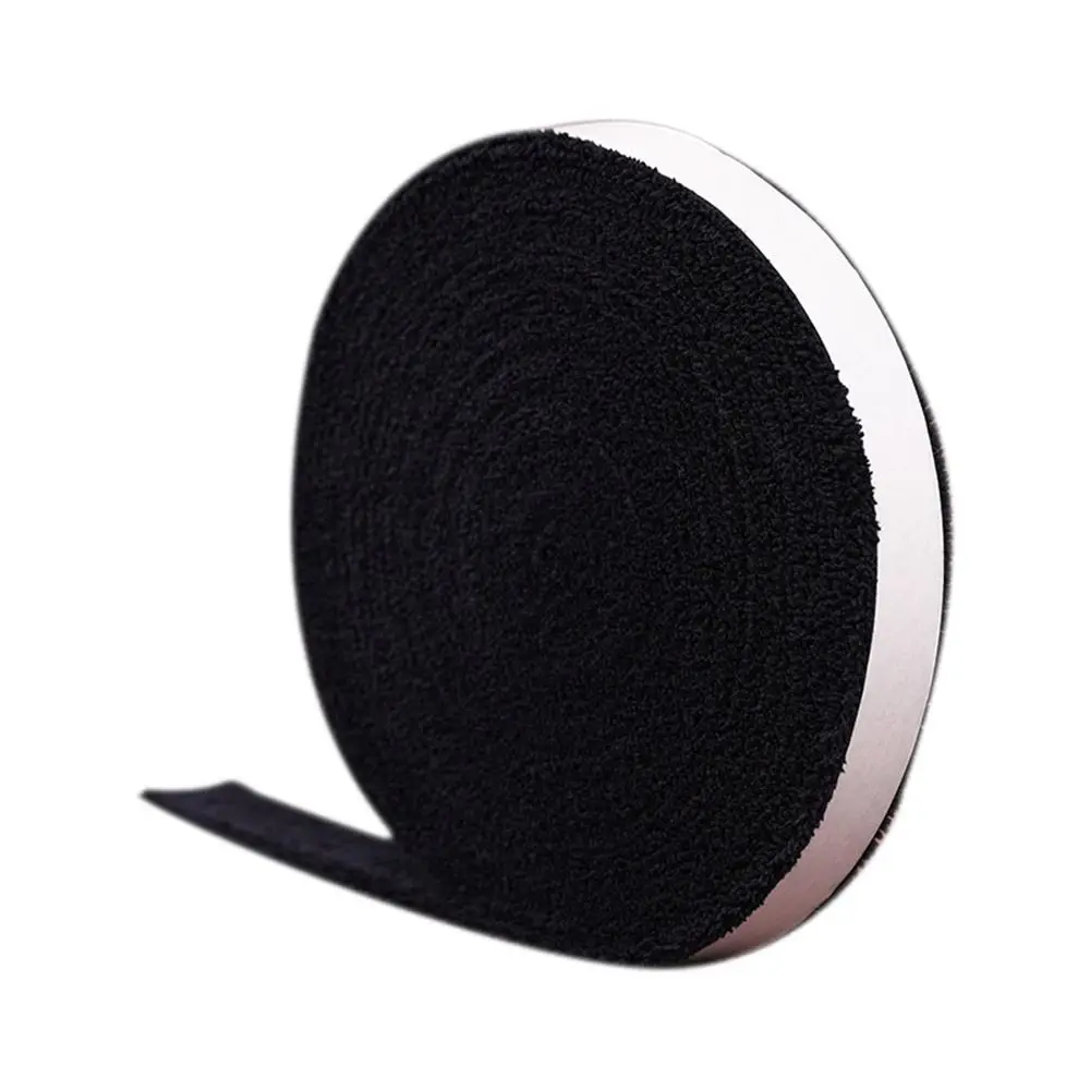 Durable Badminton Racket Towel Tape Polyester Sweat Absorption Tennis Racket Overgrips Tape Non-slip Tape Band 5M