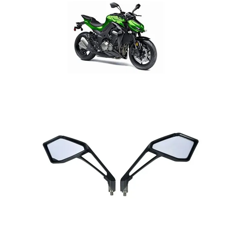 

Motorcycle Acsessories Rear View Mirrors For Kawasaki Z1000 Z 1000 2014-2021 2016 2015 Black L&R