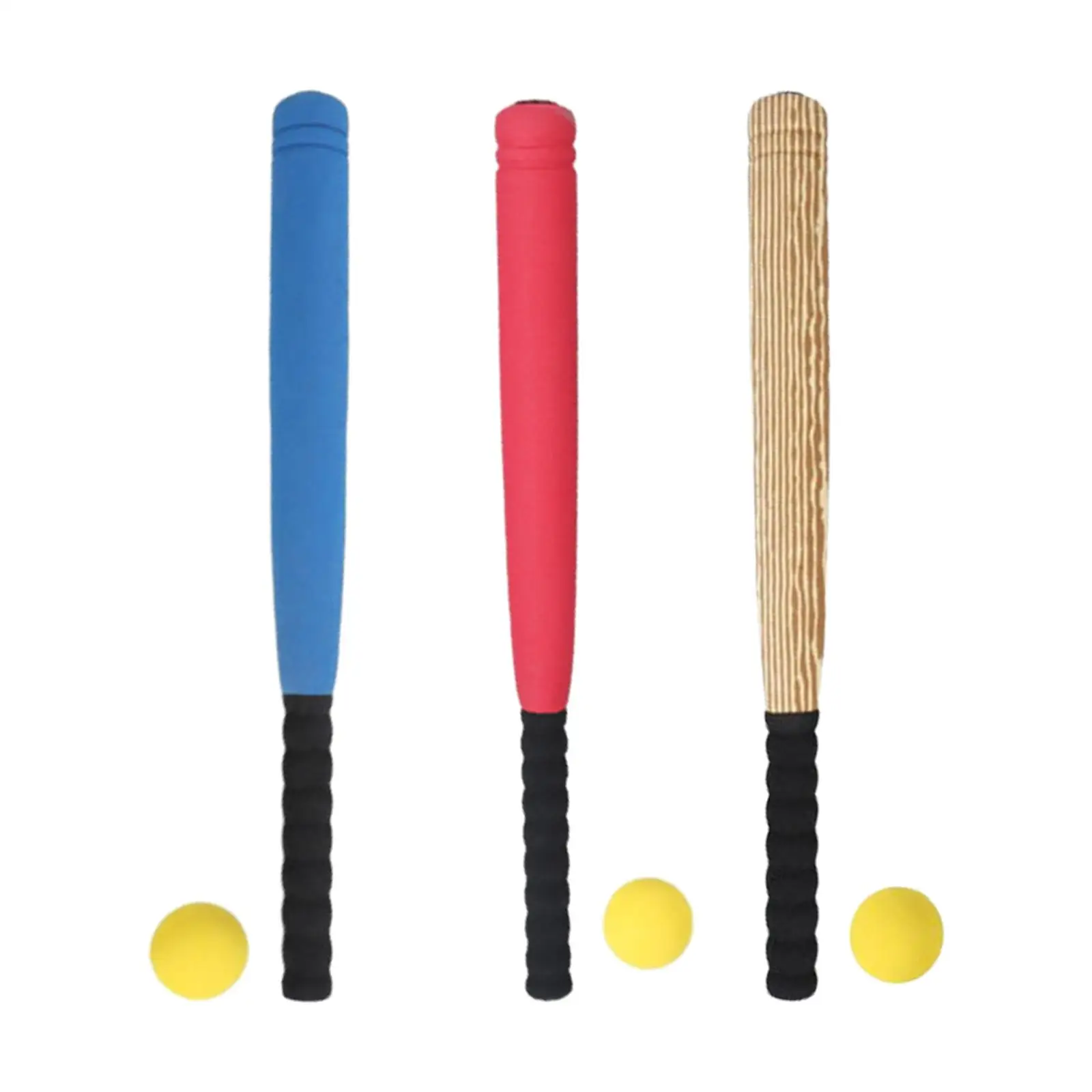 Baseball Bat Ball Set Portable Sponge Baseball Bat for Teenagers Kids Adults