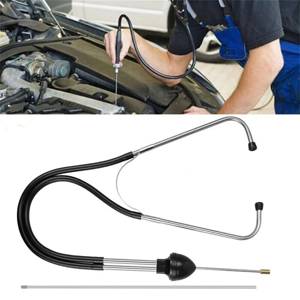 Stethoscope Car Cylinder Carbon Dioxide Detector Automotive Mechanical Workshop Inspection Tools Engine Stethoscope For Cars