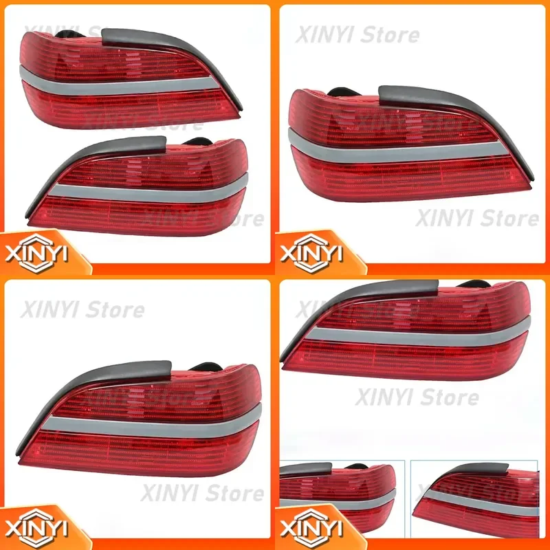 Rear Stop Tail Light Brake Lamp for Peugeot 406 1999 2000 2001 2002 2003 2004 Without Lampshade