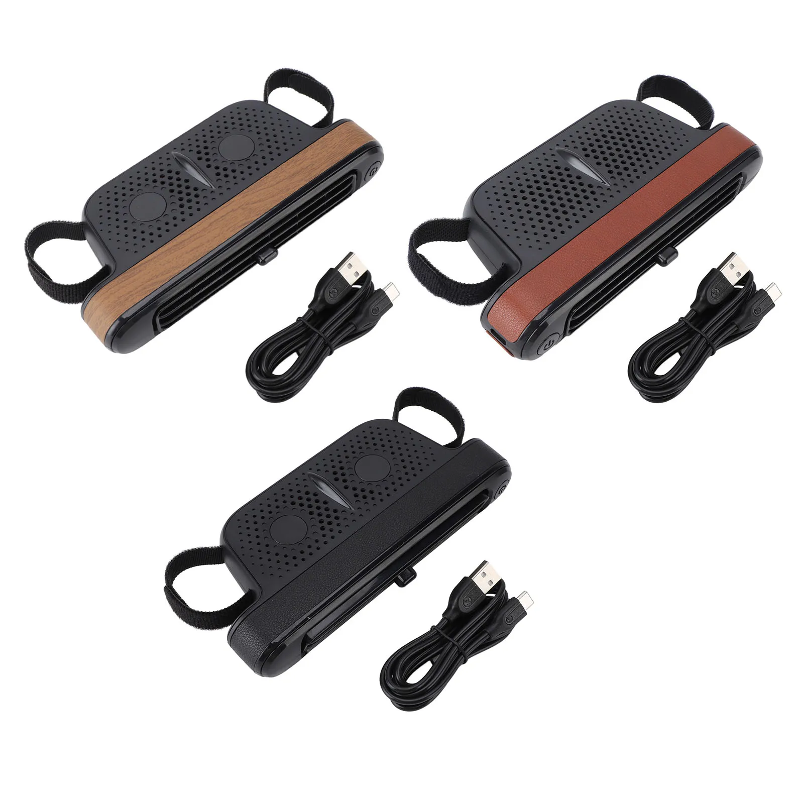 مروحة المقعد الخلفي للسيارة مروحة مقعد السيارة مروحة مقعد السيارة 3 سرعات الرياح منخفضة الضوضاء قوية مزدوجة التوربينات مروحة تبريد السيارة للمقعد الخلفي للمركبة