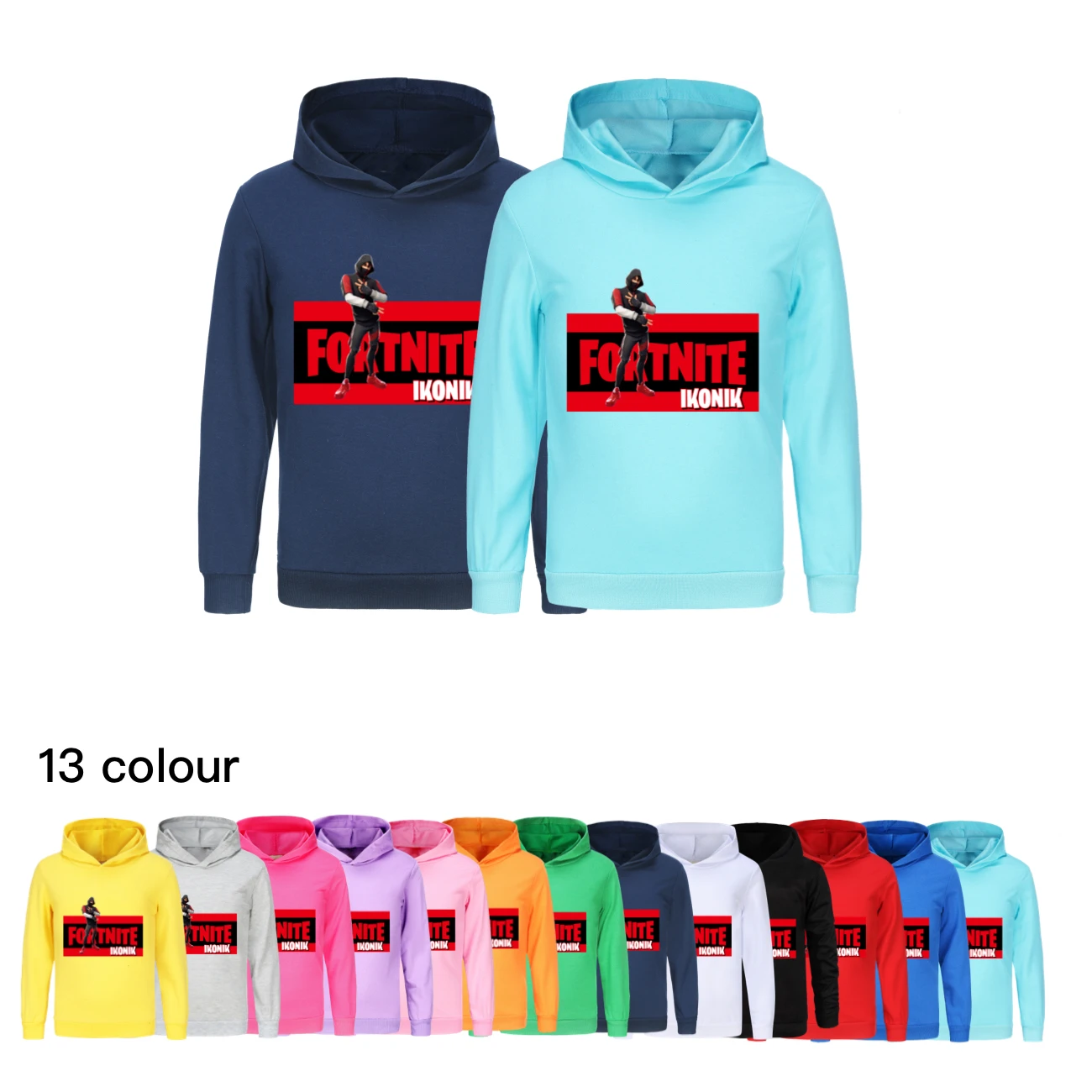 Fortnite Kids Long Sleeve Coats Hoodie Spring Fall  Baby Girls Casual Clothes Teen Boys Hooded Sweatshirts Children Clothing986